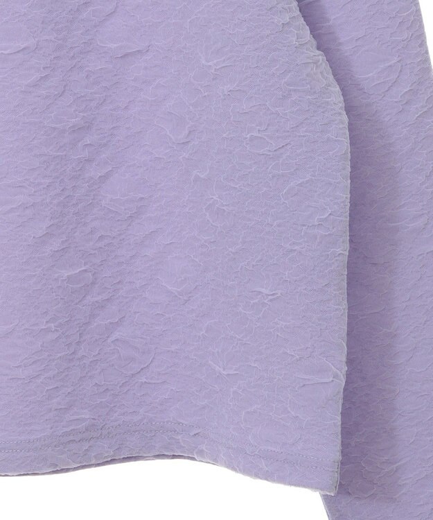 Green Parks シアーポコポコプルオーバー Purple