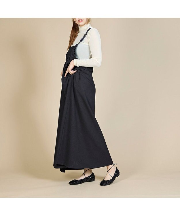 MODE ET JACOMO <carino>２WAYスパンコールバレエ ブラック