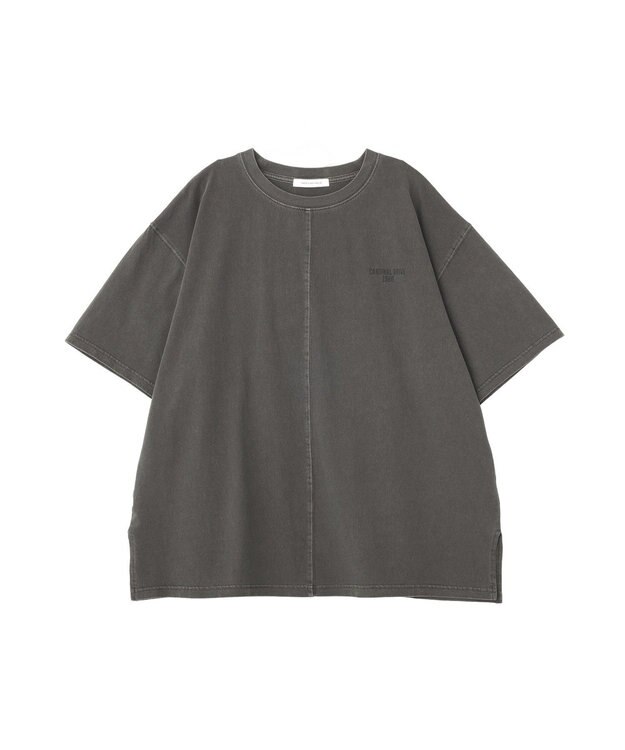 AMERICAN HOLIC バックロゴルーズＴシャツ Charcoal Gray