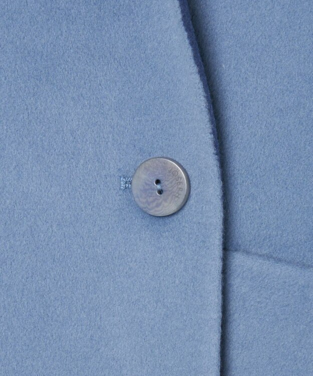 JOSEPH ダブルフェイスリバーシブル　ロングコート Faded Sky/Harbour