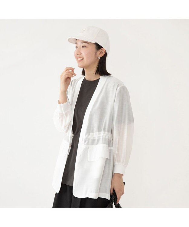 林八百吉商店 Coleman　デニムアンパイアキャップ ホワイト