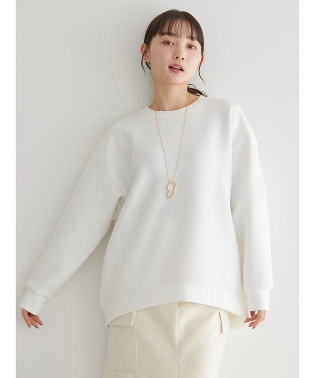 AMERICAN HOLIC バックフリルポンチプルオーバー Off White