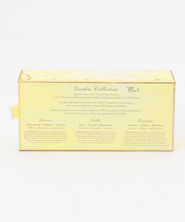 TOCCA PETITE EAU DE PARFUM TRIO 香水 ゴールド系