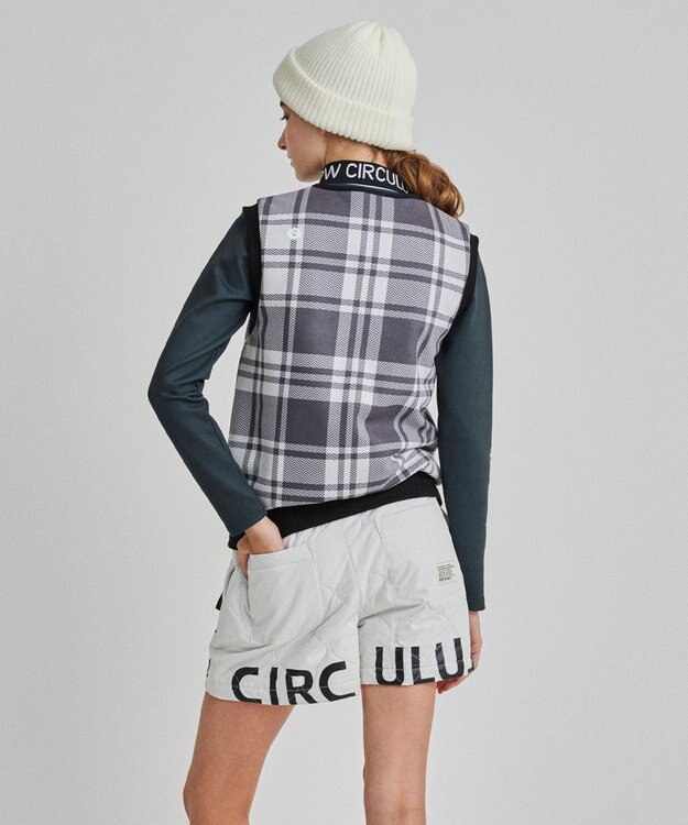 PW CIRCULUS 【WOMEN】リバーシブル カジユアルベスト グレー系5