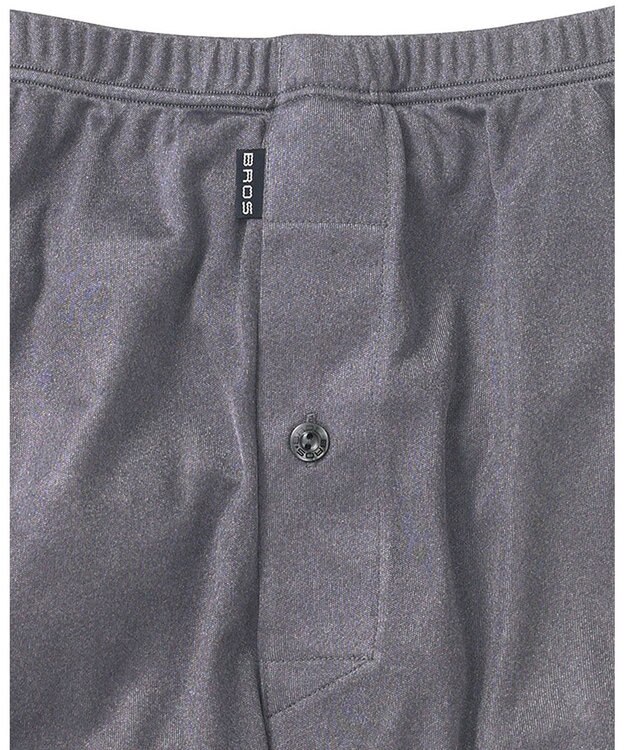 WACOAL MEN トランクス　肌になじむ上質なはきごこち。　接触冷感　通気性　前開き　/ブロス　GT7130 グレー