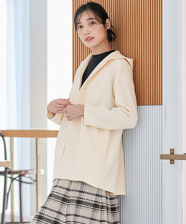 ANY SIS 【洗える】スポンディッシュ コーディガン アイボリー