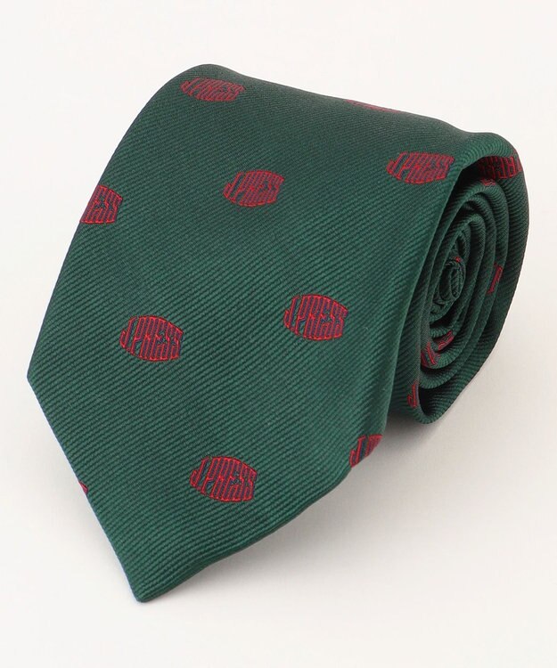 J.PRESS MEN 【J.PRESS ORIGINALS】LOGO TIE / JAPAN MADE グリーン系