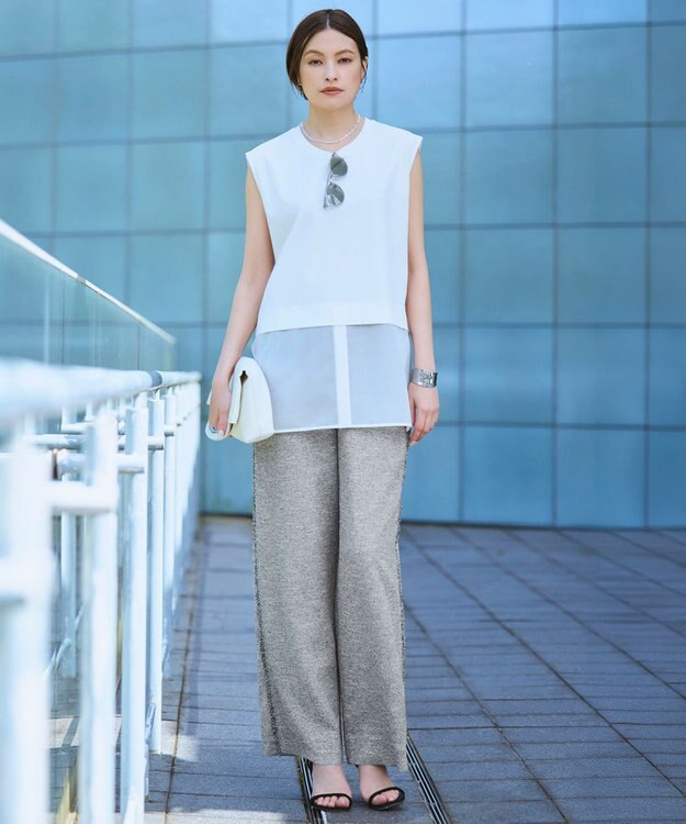 CLASSY.掲載】サマーレノクロス ワイドパンツ / ICB | ファッション