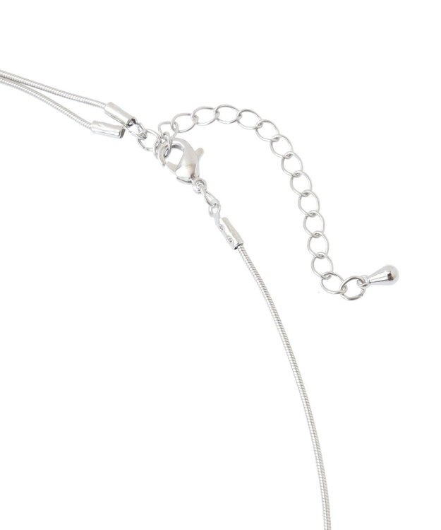 YECCA VECCA アシメデザインワントップネックレス Silver