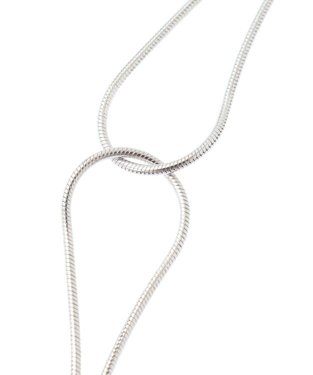 YECCA VECCA アシメデザインワントップネックレス Silver