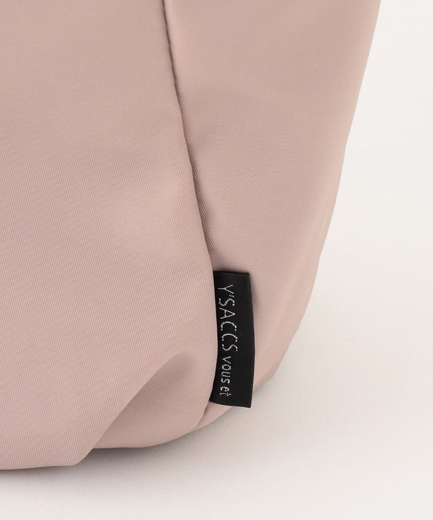 Y'SACCS 【Y’SACCS vous et】ナイロンキリカエ2WAYトート Mサイズ ピンクベージュ