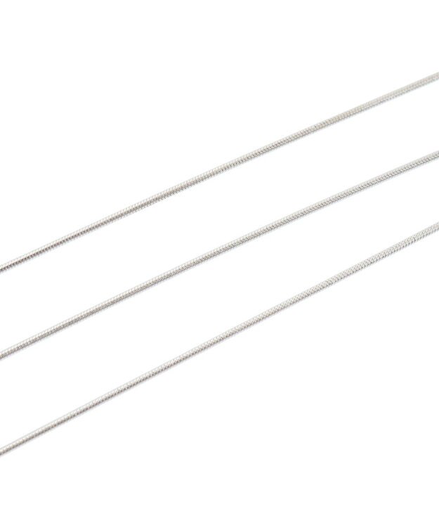 YECCA VECCA アシメデザインワントップネックレス Silver