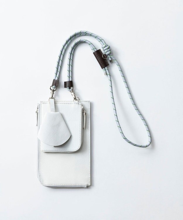 TRICOTE LEATHER COMBO BAG／レザーコンボバッグ 90WHITE