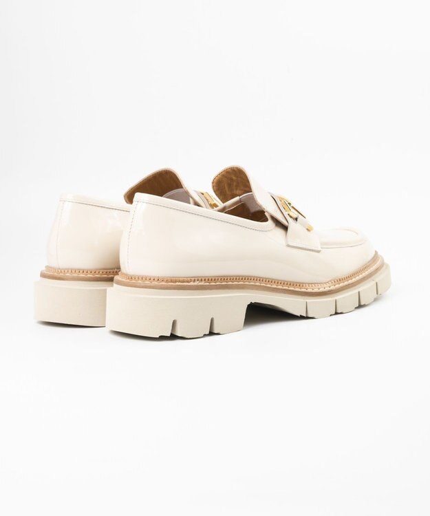 BONTRE 【LucaGrossi/ルカグロッシ】厚底ビットローファー/K670M-UA アイボリー