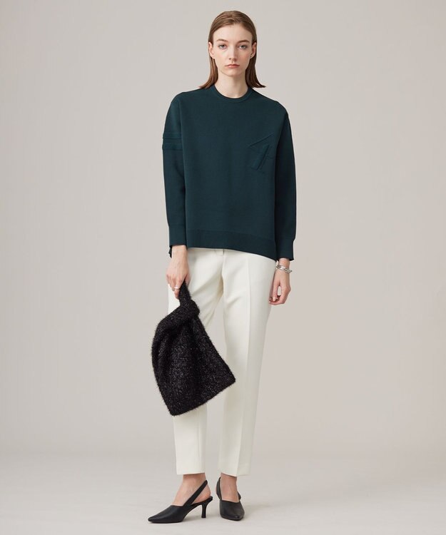 ICB 【洗える】 Peツイルダウンファブリック スティックパンツ アイボリー系