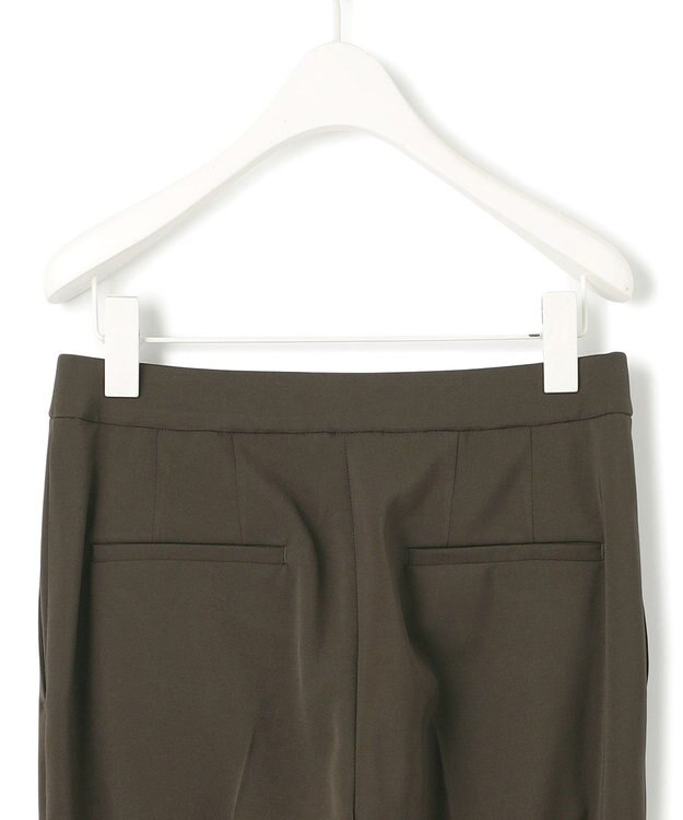 ICB 【UVカット・防シワ・速乾・洗える】Fiedテーパードパンツ カーキ系