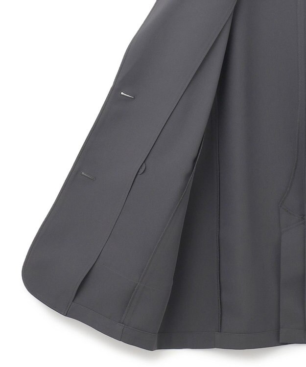 J.PRESS YORK STREET 【WOMEN】ジャージライクツイル シングルジャケット グレー系