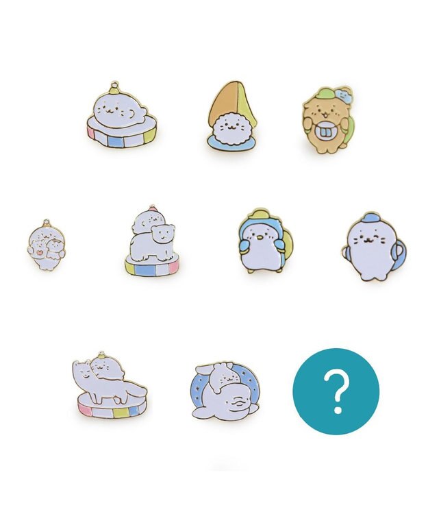 Mother garden しろたん ピンズコレクション 10個全部セット 《氷の国》 10個全部セット