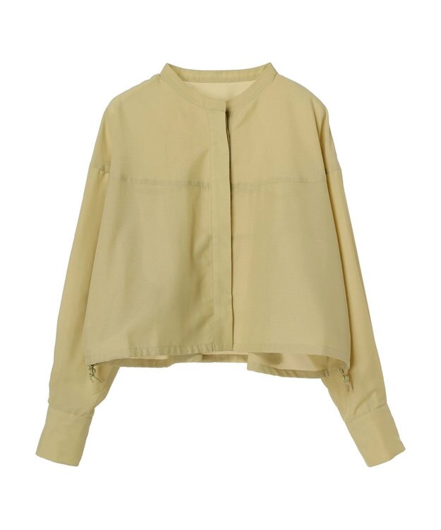 earth music&ecology シャツブルゾン Lime Green