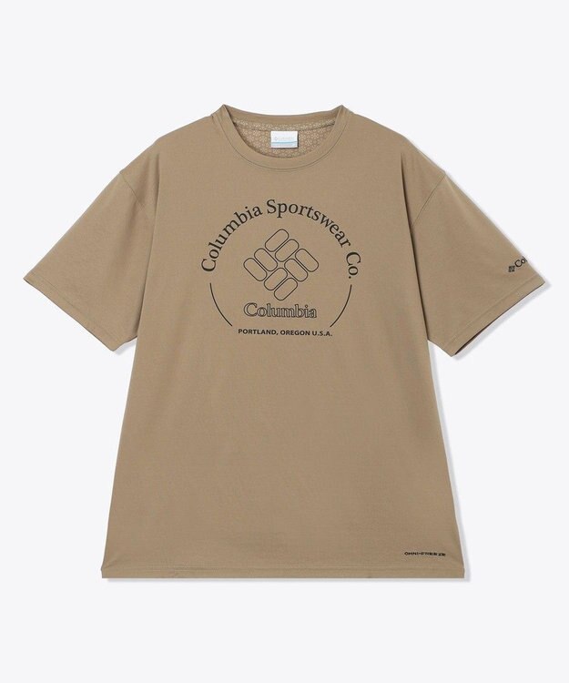 Columbia Columbia/ グレイシャルビスタグラフィックTシャツ /コロンビア Flax