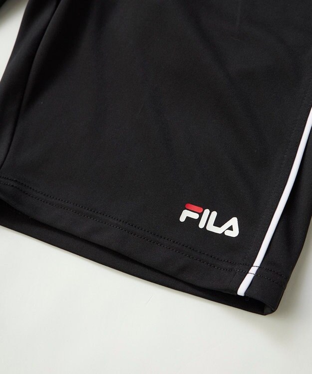 OP／FILA 【FILA】ジェンダーレスフルジップ水着 ブラック