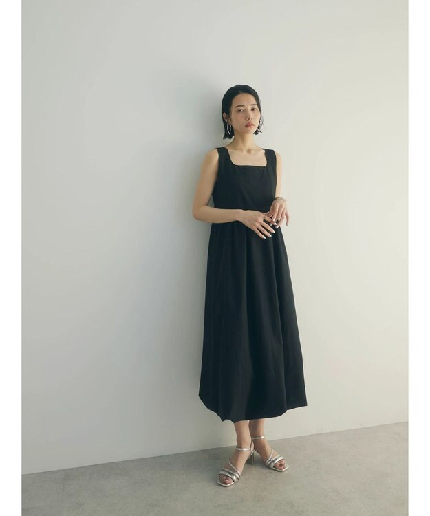 Green Parks armonia.バルーンワンピース Black
