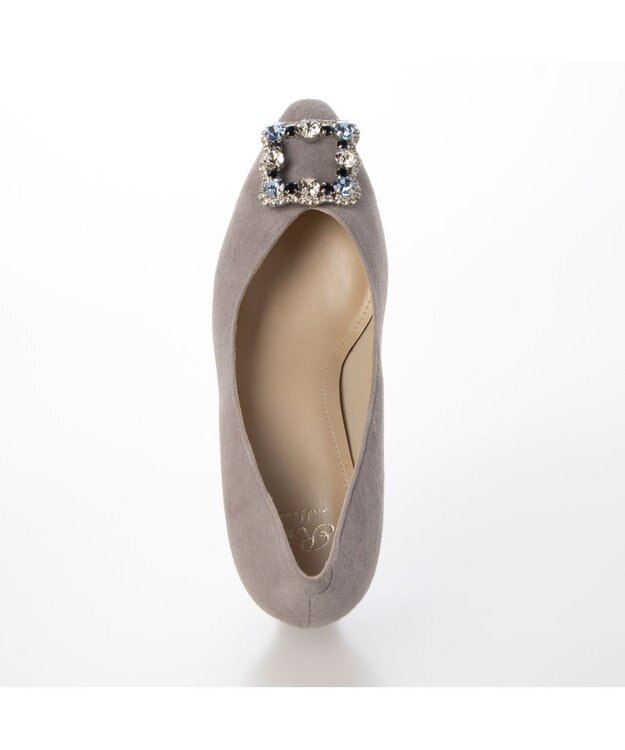 Riz raffinee <Riz raffinee>ビジューバックルパンプス グレースエード