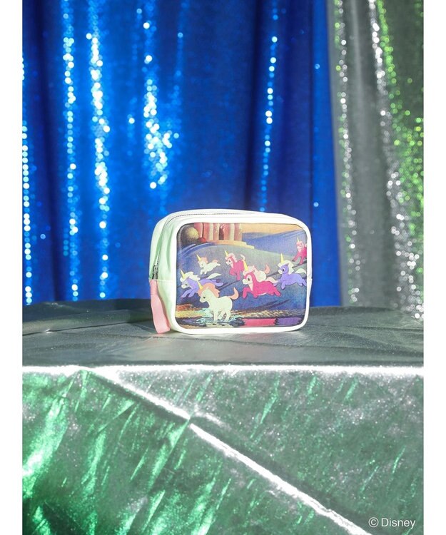 Green Parks ＦＡＮＴＡＳＩＡ／キャンバスポーチ Ivory