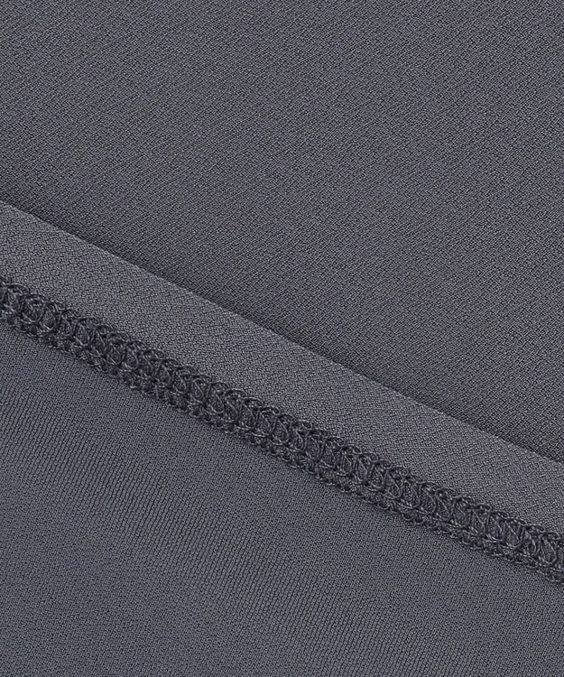 ANY ジョーゼットロゴプリントTシャツ チャコール