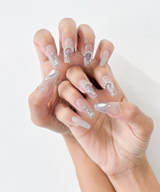 WEGO デザインネイルチップ 柄5