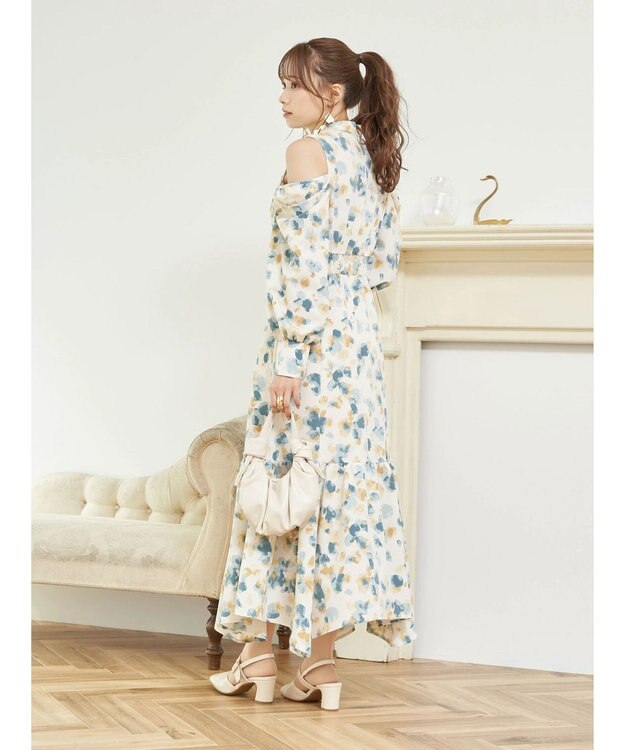 earth music&ecology ２ＷＡＹショルダーワンピース Flower