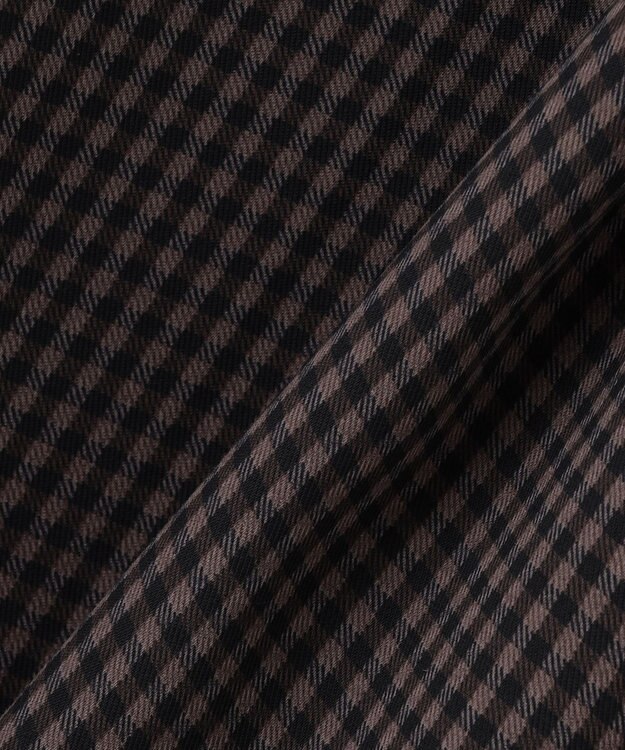 組曲 【洗える・4色展開】ウーステッドライクギャバ スカート グレー系3