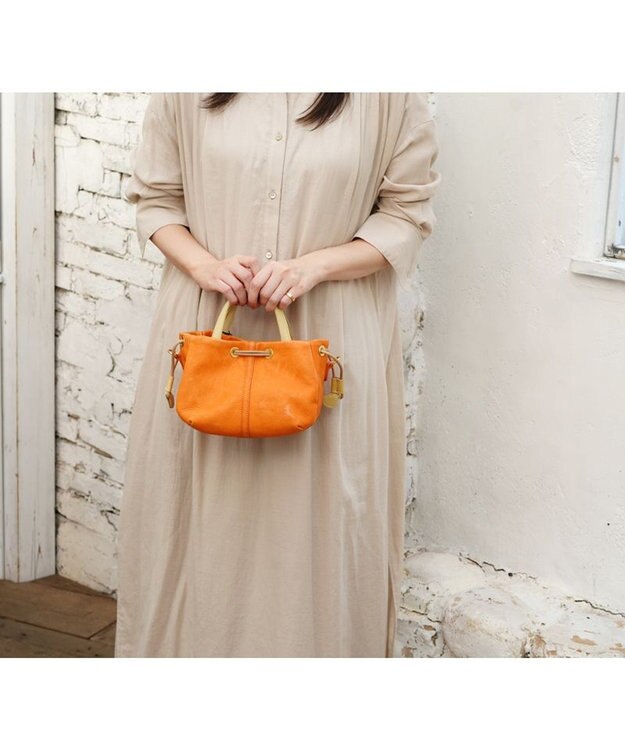 Regalo Felice 【2way / 形が変えられる】ショルダー / REGALO OR(オレンジ)