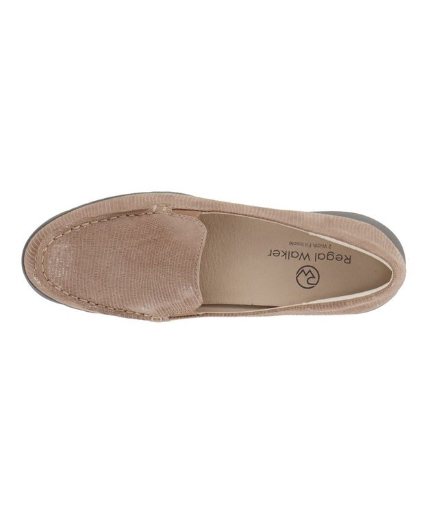 REGAL FOOT COMMUNITY 【リーガルウォーカーレディース】HC63 ヴァンプモカスリッポン カジュアルシューズ ダークベージュ