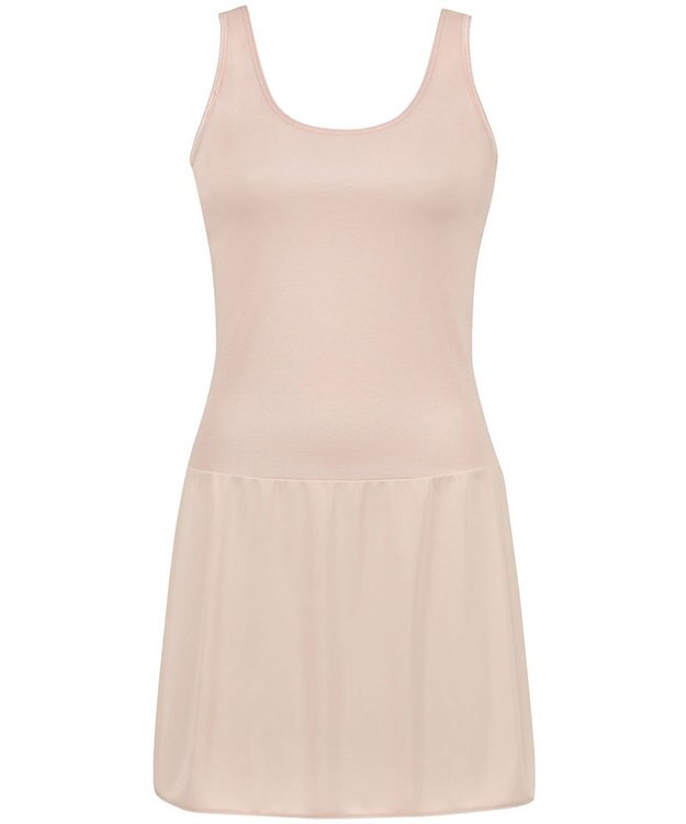 Wing スリップ 綿混素材(身生地部) 汗をかいてもべたつきにくい 抗菌防臭(身生地部) 【瞬汗ドライ】 汗取り付き インナー 春 夏 ES5638 ウイング／ワコール ピーチ