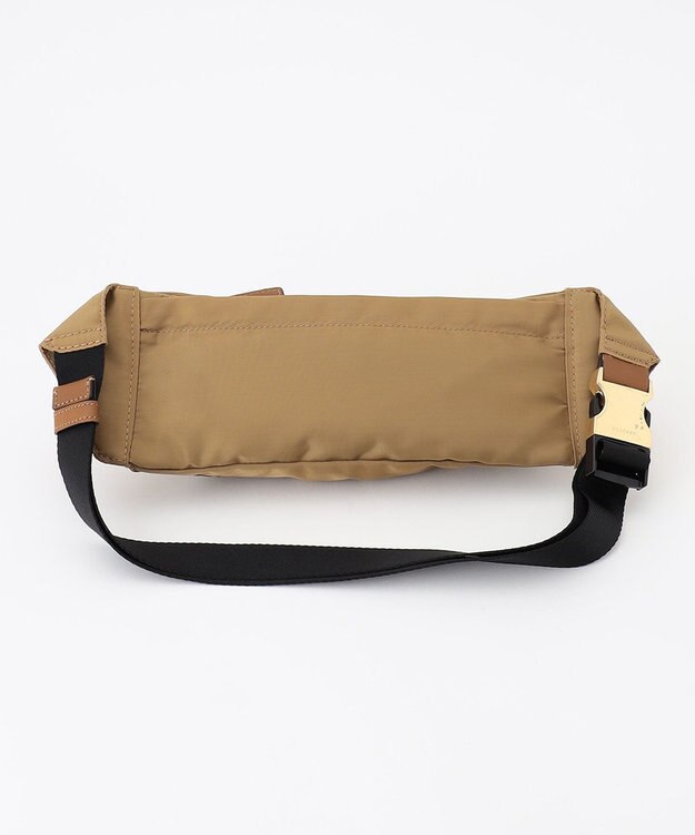 23区 ORSETTO ナイロンツイル ボディ バッグ キャメル系