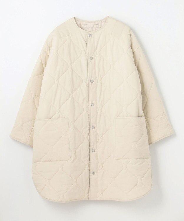 NAVE ライナーキルトアウターsize2 アイボリー系