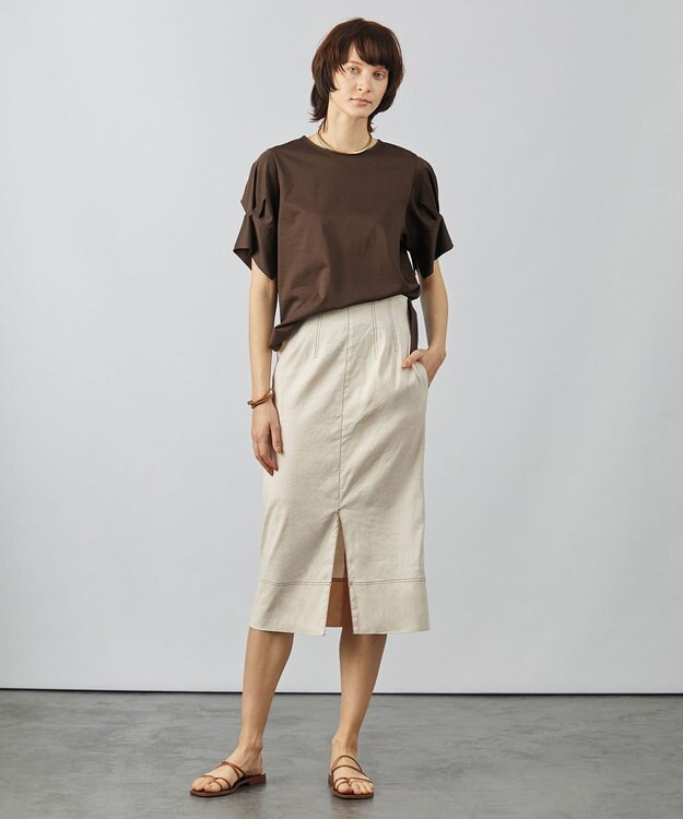 BEIGE， FOURAS / スカート Ecru x Bista