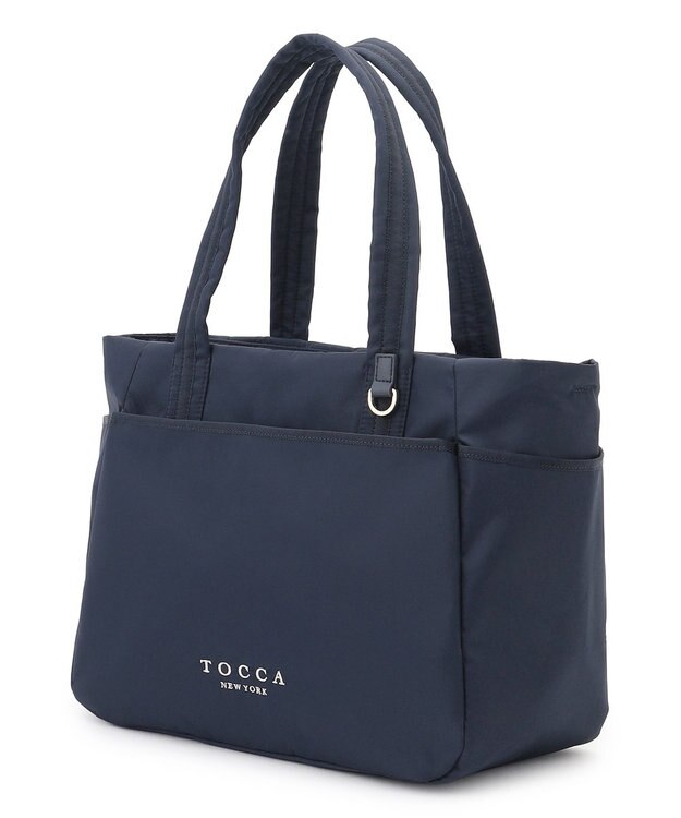 TOCCA 【WEB＆一部店舗限定・環境にやさしい素材】【A4サイズ対応】TRAVERSA MOTHERS TOTE マザーズバッグ ネイビー系
