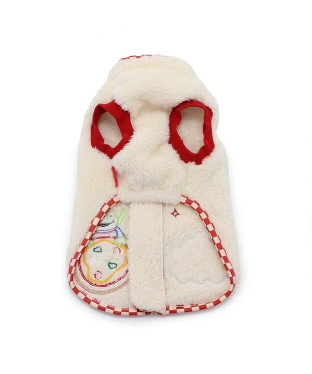 PET PARADISE ディズニー トイ・ストーリー  ベスト 《ピザプラネット》 小型犬 ベージュ