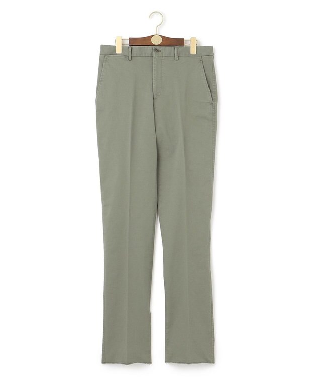 J.PRESS MEN 【ストレッチ】ハードウォッシュパンツ グリーン系