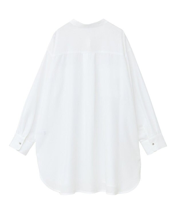 Green Parks ・ＥＬＥＮＣＡＲＥ　ＤＵＥ　イロイロ釦シャツチュニック Off White