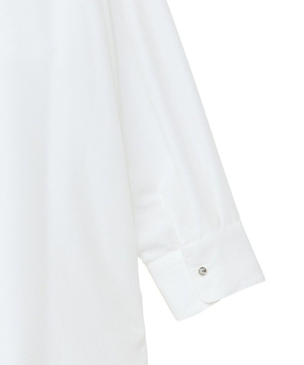 Green Parks ・ＥＬＥＮＣＡＲＥ　ＤＵＥ　イロイロ釦シャツチュニック Off White