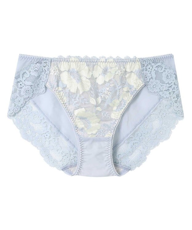 AMPHI ショーツ 【BRAGENIC ブラジェニック プラスタイプ】 BMI451とペア 吸汗速乾(後ろ身頃) アウターにひびきにくい(裾) PMI151 アンフィ／ワコール ブルー