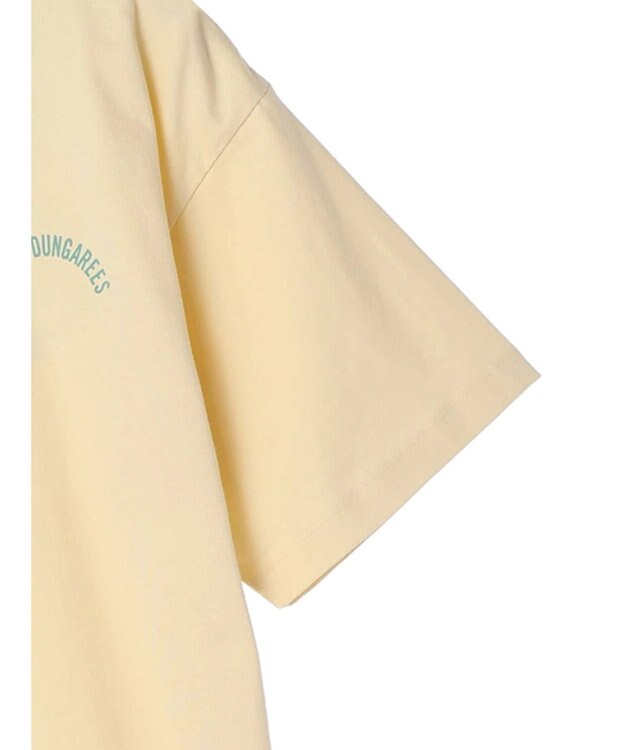 earth music&ecology Ｌｅｅ×ｅ．ｍ．ａ．ｅ　ＢＵＬＬＤＯＧ　ＰＲＩＮＴ　ＴＥＥ Cream