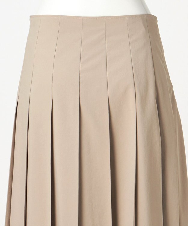 23区 【GOLD LABEL】タスランタイプライター アシンメトリー ラップスカート モカ