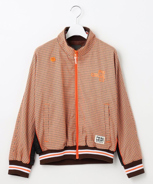 PW CIRCULUS 【WOMEN】CLASSICAL×SPORTY  ジップアップブルゾン オレンジ系5