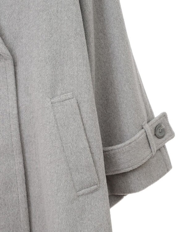 earth music&ecology ミドル丈コート Gray Mixture