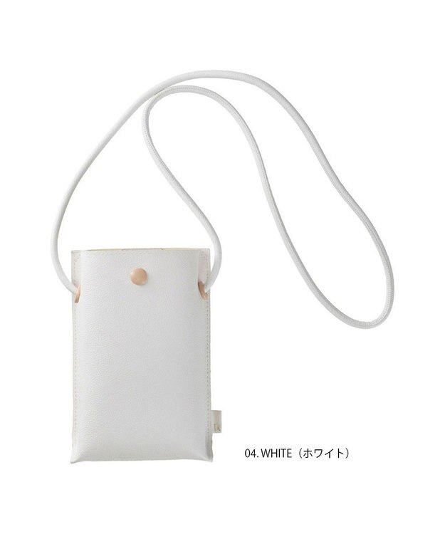 ROOTOTE 0659【直営店限定:ミニショルダー】ベビールー.カラー.2トーン-A 04：ホワイト