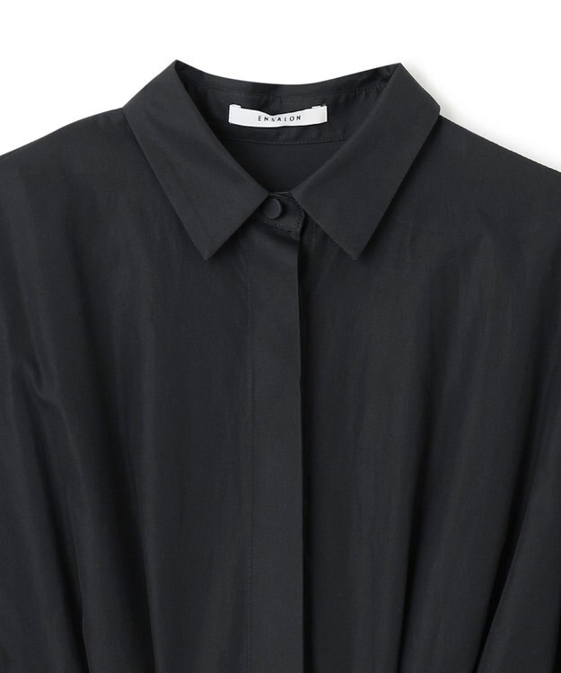 BEIGE， 【WEB限定】FLUORINE / フレアワンピース Black